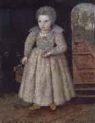 Lettice Newdigate aged two